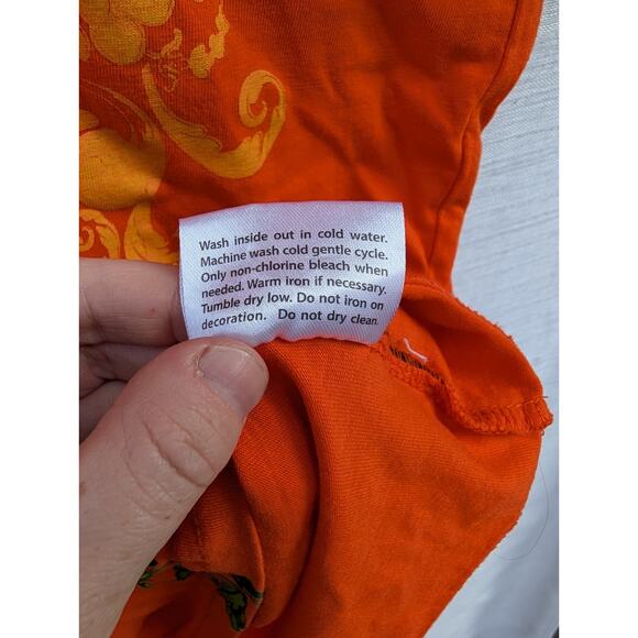 Switch Remarkable Make It Count Graphic Tee Shirt Sz XL Orange Multicolor - Picture 7 of 7